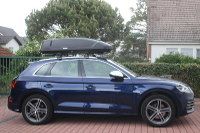 Steinmauern: Dachbox auf Audi SQ5